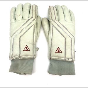 Saranac Leather Ski Gloves Ladies Large